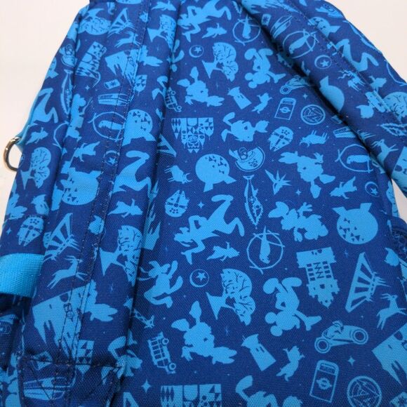 Walt Disney World 50th Anniversary Mickey Mouse & Friends Castle Backpack Blue - Picture 5 of 13